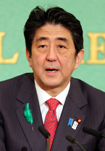 安倍首相、96条改正に言及