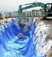 口蹄疫から３年防疫訓練 県と小林市