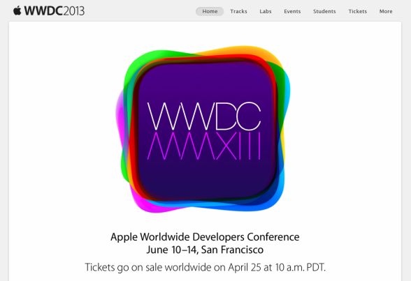 アップル、開発者会議「WWDC」開催日を明らかに