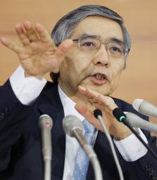 日銀総裁、物価２％「15年度の早期」 緩和効果テコに