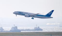 全日空７８７初の試験飛行 １月以来、バッテリー点検