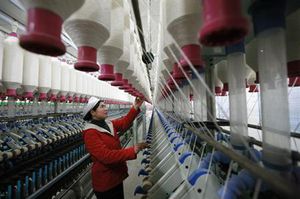 4月中国ＰＭＩは50.6に予想外の低下、新規輸出受注が軟調