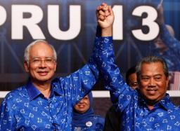 47NEWS ＞ 共同ニュース ＞ マレーシア選挙、与党が勝利 ナジブ首相続投へ