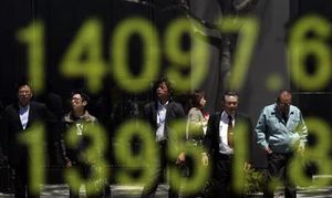 日経1万4000円は天井か通過点か、ドル100円突破がカギ握る