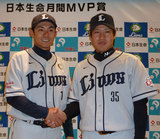 プロ野球月間ＭＶＰ:セは杉内、ブランコ パは牧田と栗山