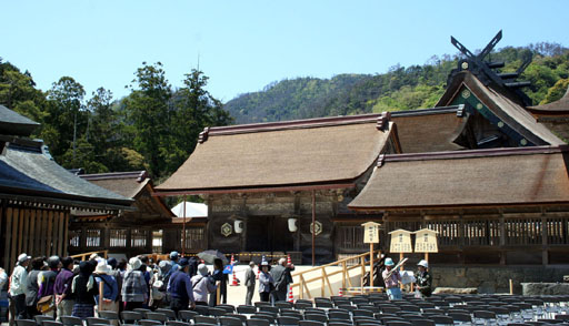 出雲大社で「清祓式」営む