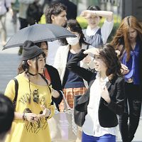 全国的に気温上昇、近畿や東海などで真夏日