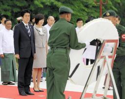 「官民一体で国づくり支援」ミャンマー訪問中の首相