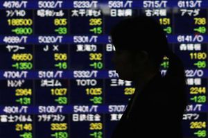 日経平均終値５１８円安、今年３番目の下げ幅