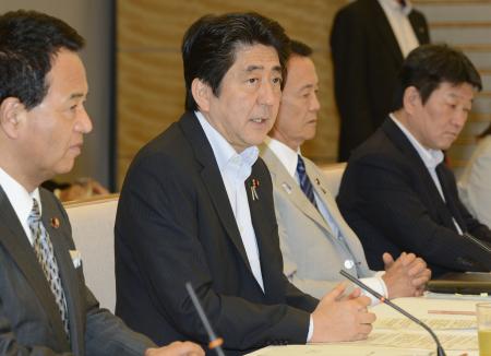 所得拡大、３本柱で＝「産業再興」「市場創造」「国際展開」—成長戦略素案