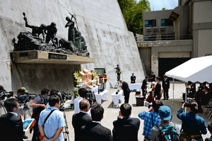 難工事経て 黒部ダム５０年 尊い犠牲 １７１人に感謝 現地で慰霊祭