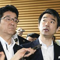 橋下氏、菅長官にオスプレイ訓練受け入れ伝える