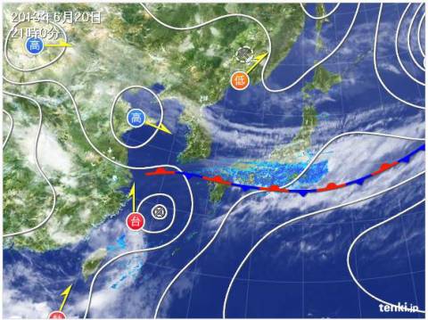 台風４号接近 大雨に注意を 奈良地方気象台