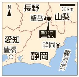 渓流釣り不明で１人死亡＝３人は無事保護－静岡県警