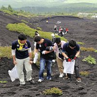 地元は早くも祝賀ムード＝富士山世界遺産で－静岡県富士宮市