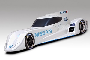 フランス ル・マンで公開された日産の電力駆動レーシングカー「Nissan ZEOD RC」