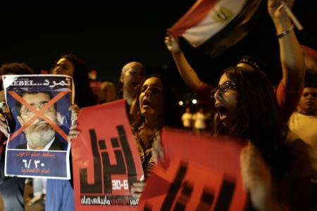 大統領退陣求め民衆集結＝「アラブの春」後、最大規模か－エジプト