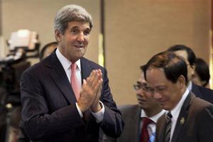 アジア太平洋重視を強調＝ＡＳＥＡＮ外相に米国務長官
