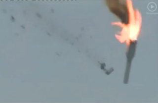 ロシアの無人ロケット、打ち上げに失敗し空中分解