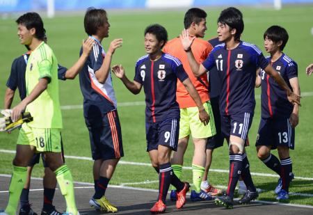 サッカー男子、初戦快勝＝ユニバーシアード