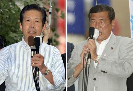 参院選:石破氏、公明候補応援 自公競合埼玉、山口代表と演説