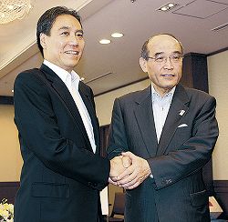 北陸新幹線:石川・長野知事、呼称尊重 観光振興連携、可能性探る ／石川