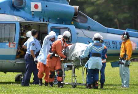 韓国人遭難、新たに１人心肺停止