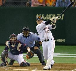 巨人４連勝、橋本レーザーで魅せた！