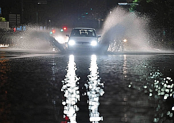 那須町で記録的豪雨…１時間に１１０ミリ