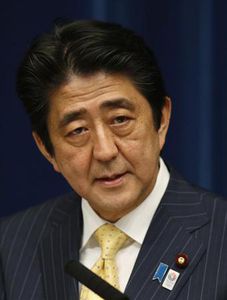 消費増税なお見極め＝安倍首相「成長戦略実行」－ＧＤＰ年率２．６％増