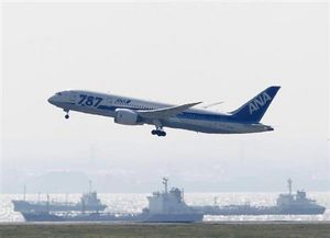 ７８７消火器に配線ミス＝日航機が成田に引き返し