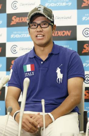 松山、５試合転戦から帰国「いい経験」