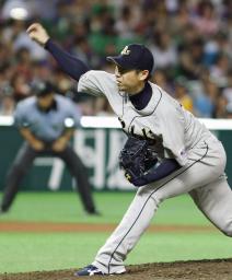 オリックス・金子１０勝目 八回２死まで無安打ピッチ