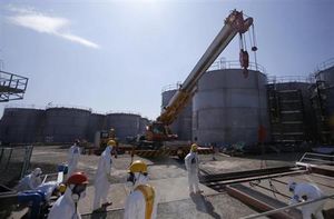 福島第１原発汚染水 排水溝から外洋流出か 東電「可能性否定できない」