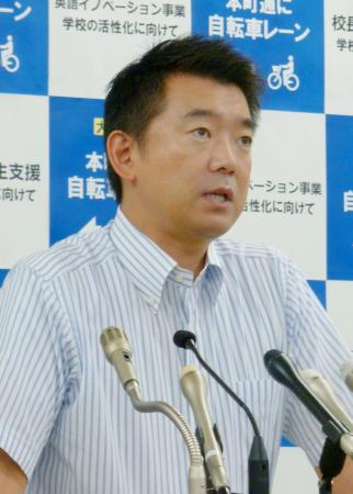 シスコ非難決議 橋下氏「撤回を」…慰安婦発言