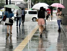 島根・江津で３時間に２０１ミリの大雨