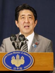 原発、汚染水対策に全力＝安倍首相「緊張感持ち対応」