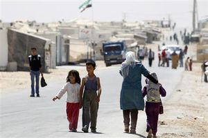 シリア難民、２００万人超える 国連ＵＮＨＣＲ