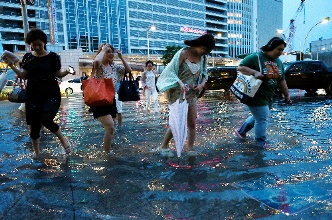 猛雨 名古屋全域「避難準備」