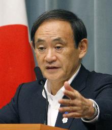 現体制、通常国会閉幕まで維持＝菅官房長官