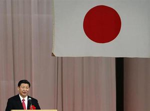 中国主席に関係改善呼び掛け＝安倍首相