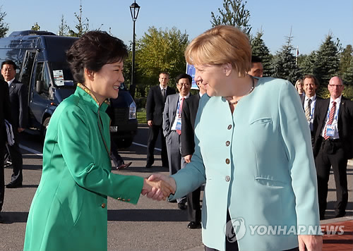 韓国 歴史認識でドイツに理解求める