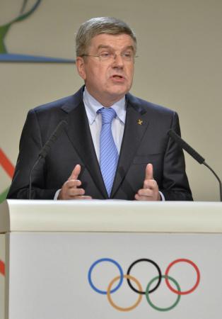 ＩＯＣ新会長にバッハ氏 20年東京五輪もかじ取り