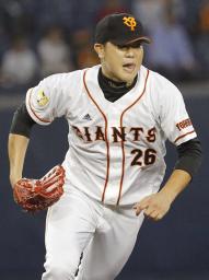 内海、充実の後半戦＝プロ野球・巨人