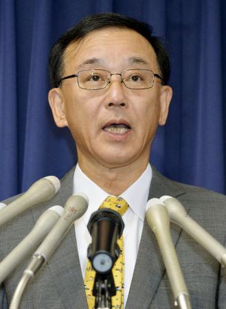 死刑執行:谷垣法相が会見「慎重な検討の上で命令」