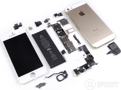 iFixitが「iPhone 5s」「iPhone 5c」の分解レポートを公開