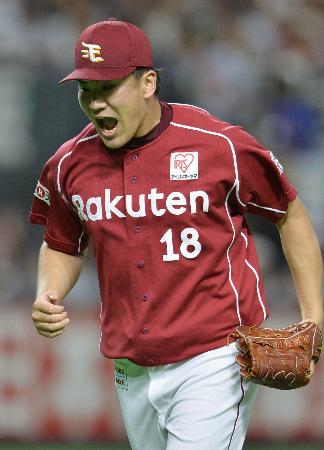 田中が開幕２２連勝＝プロ野球・楽天