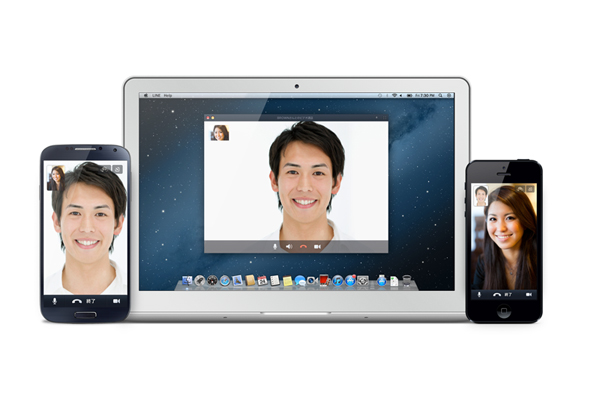 ＬＩＮＥがビデオ通話サービス開始 無料で提供