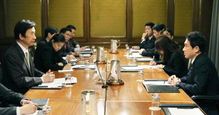 水産物禁輸撤回 物別れ 日韓外相会談