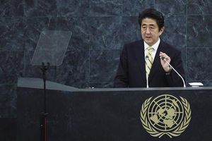 安倍首相、国連総会で演説 集団安保措置への積極的参加に意欲